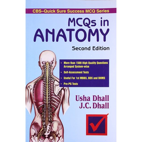 Mcqs In Anatomy 2Ed Cbs Quick Sure Success Mc...