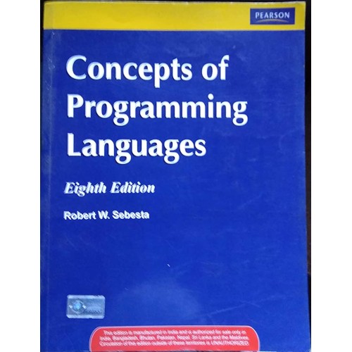 Concepts Of Programming Languages 8Ed (Pb 200...