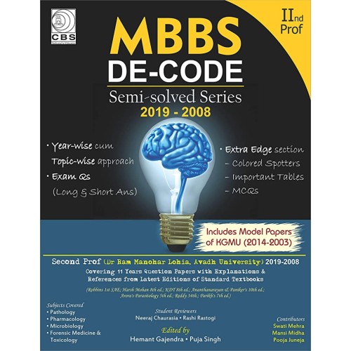 Mbbs De Code Semi Solved Series 2019-2008 2 P...