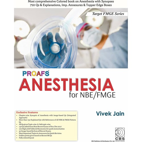 Proafs Anesthesia For Nbe Fmge (Pb 2018)  (Ta...