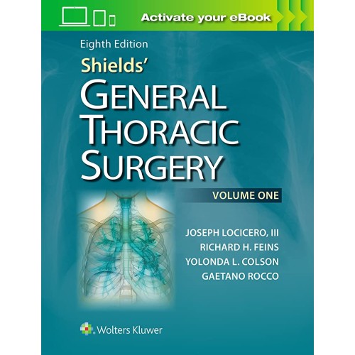 Shields General Thoracic Surgery 2 Vol Set 8E...