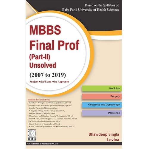 Mbbs Final Prof Part Ii Unsolved 2007 To 2019...