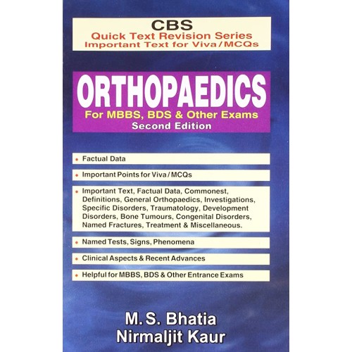 Orthopaedics For Mbbs, Bds & Other Exams , 2E...