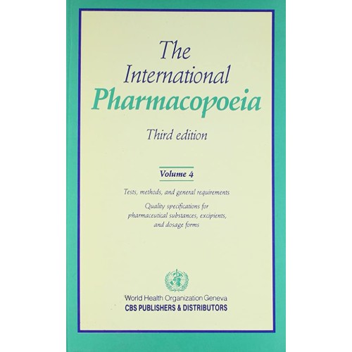 The International Pharmacopoeia 3Ed Vol 4 (Pb...