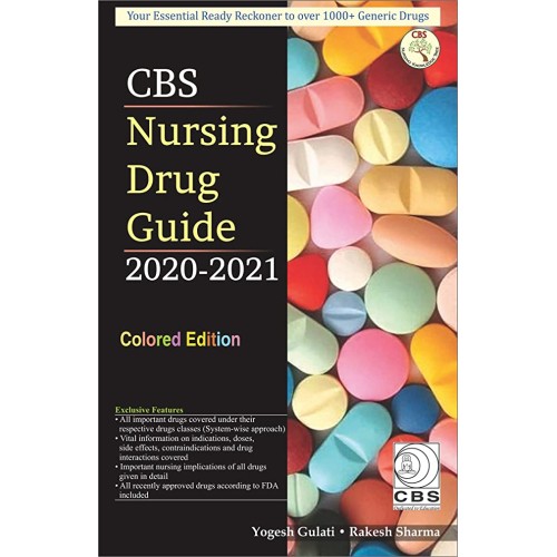 Cbs Nursing Drug Guide 2020-2021 (Pb 2020)