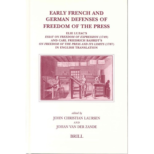 Early French And German Defenses Of Freedom O...