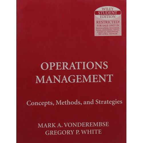 Operations Management Concepts, Methods And S...