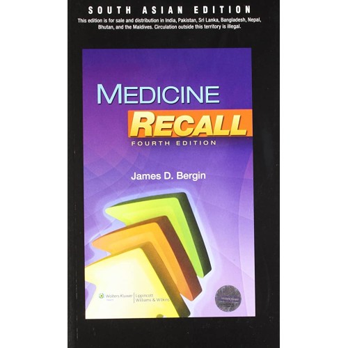 Medicine Recall 4Ed (Sae) (Pb 2013) 