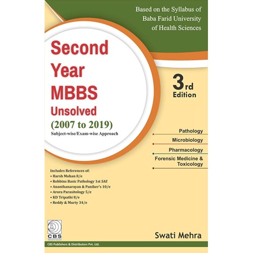 Second Year Mbbs Unsolved 2007 To 2019 Subjec...