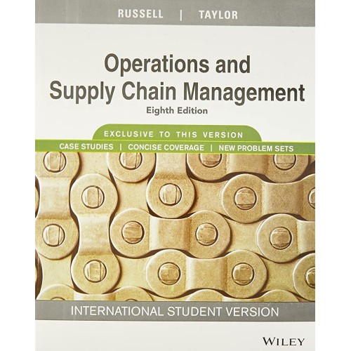 Operations And Supply Chain Management 8Ed (P...