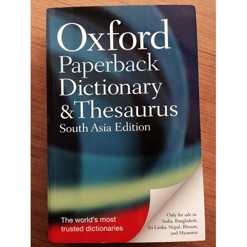 Oxford Paperback Dictionary And Thesaurus 3Ed...