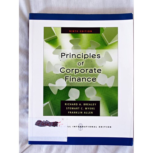 Priciples Of Corporate Finance 9Ed (Ie) (Pb 2...