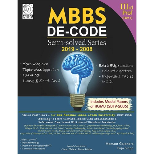 Mbbs De Code Semi Solved Series 2019-2008 3 P...