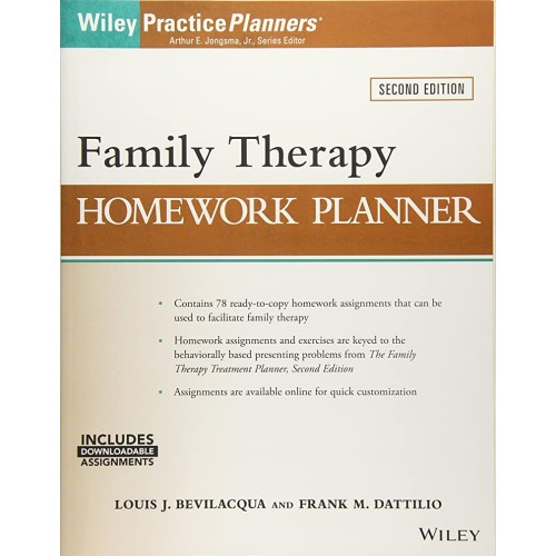 Family Therapy Homework Planner 2Ed (Pb 2010)...