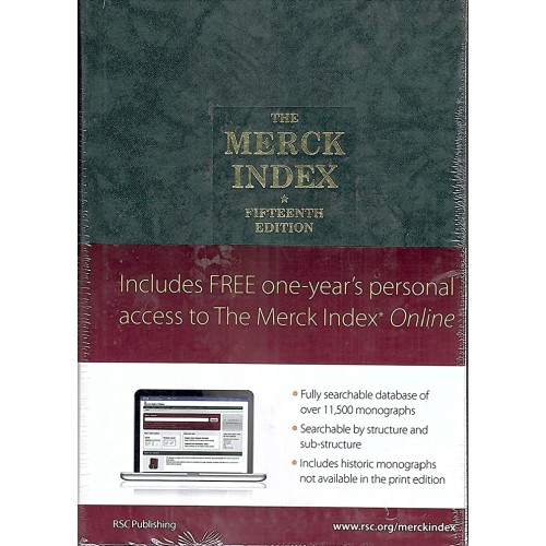 The Merck Index 15 Ed (Hb 2013) 