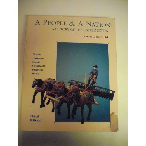 People And A Nation A History Of The United S...