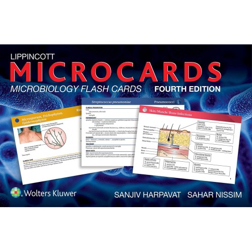 Lippincott Microcards Microbiology Flash Card...