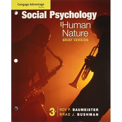 Social Psychology And Human Nature 3Ed (Pb 20...