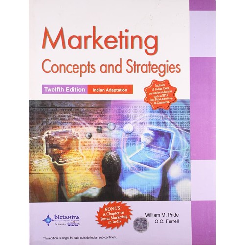 Marketing:Concepts & Strategies (12Th Ed.) 