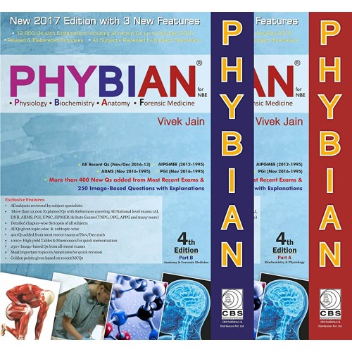 Phybian For Nbe 2 Vol Set 4Ed (Pb 2017) 