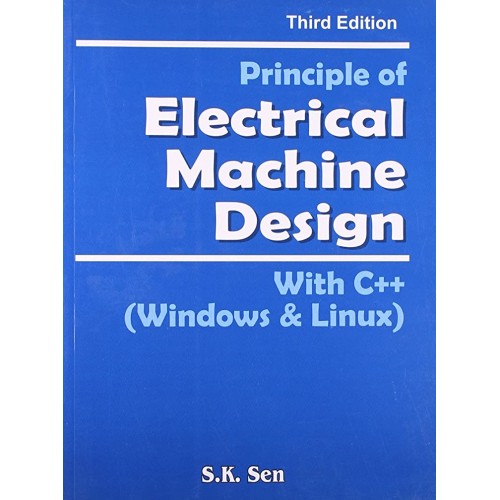 Principles Of Electrical Machine Design 3Ed W...