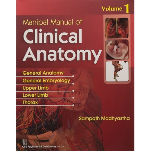 Manipal Manual Of Clinical Anatomy Vol 1 (Pb ...