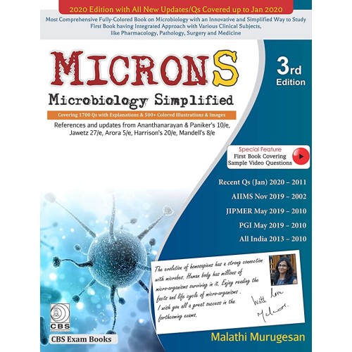 Microns Microbiology Simplified 3Ed (Pb 2020)