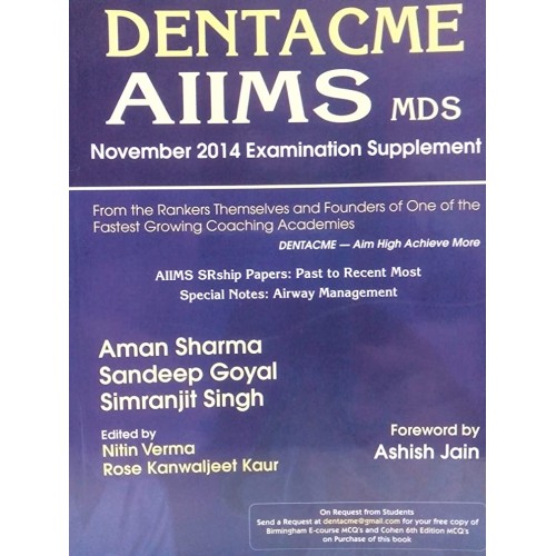 Denta Cme Aiims Mds November 2014 Examination...