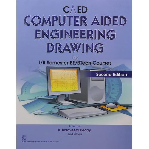 Caed Computer Aided Engineering Drawing For 1...