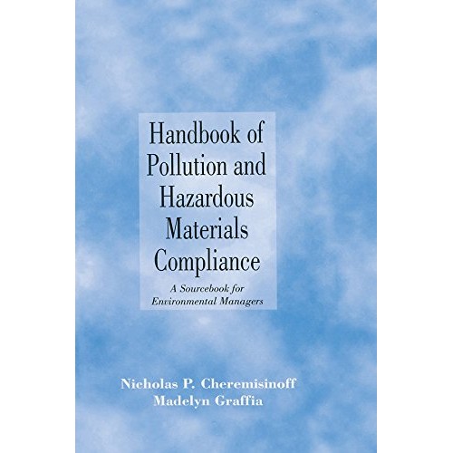 Handbook Of Pollution And Hazardous Materials...