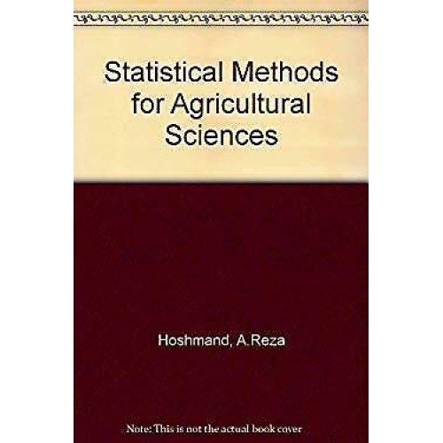 Statistical Methods For Agricultural  Science...