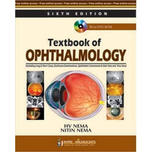 TEXT BOOK OF OPHTHALMOLOGY WITH DVD