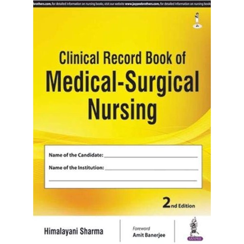 CLINICAL RECORD BOOK OF MEDICAL-SURGICAL NURS...