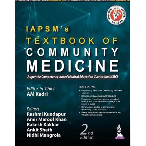 IAPSM’S TEXTBOOK OF COMMUNITY MEDICINE: AS ...