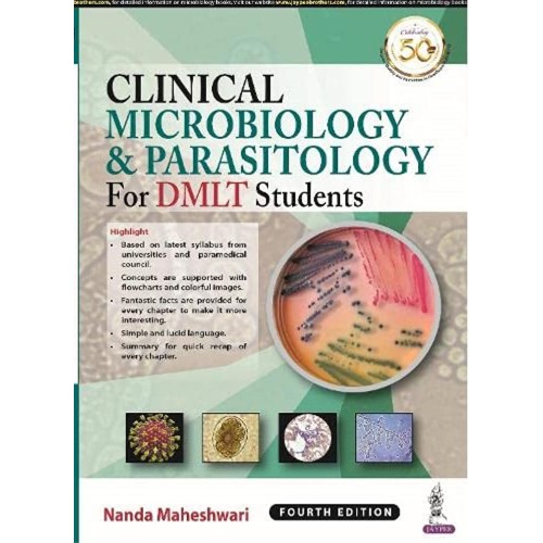 CLINICAL MICROBIOLOGY & PARASITOLOGY FOR DMLT STUDENTS