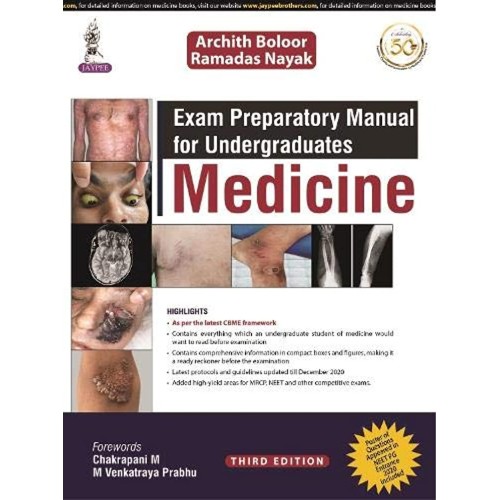 EXAM PREPARATORY MANUAL FOR UNDERGRADUATES MEDICINE