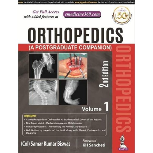 ORTHOPEDICS (A POSTGRADUATE COMPANION) 2 VOLU...