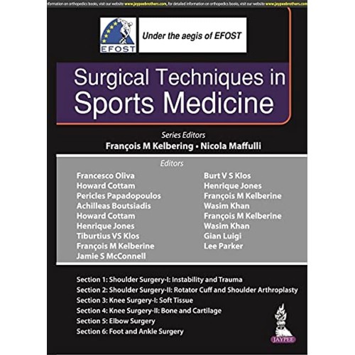 SURGICAL TECHNIQUES IN SPORTS MEDICINE