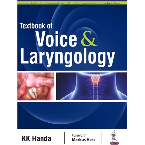 TEXTBOOK OF VOICE & LARYNGOLOGY