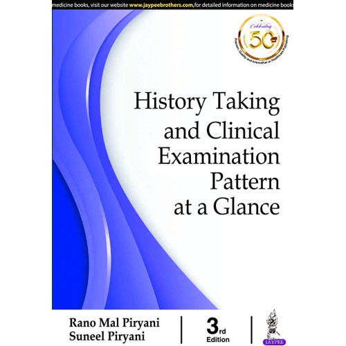 HISTORY TAKING AND CLINICAL EXAMINATION PATTERN AT A GLANCE