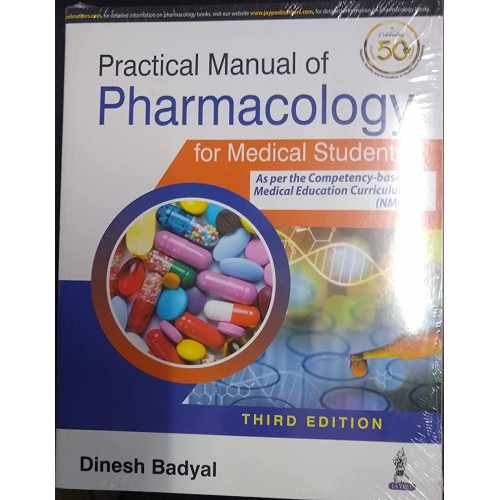 PRACTICAL MANUAL OF PHARMACOLOGY FOR MEDICAL ...