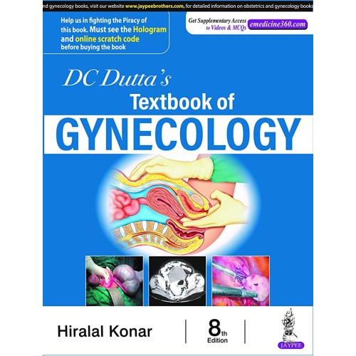 DC DUTTA'S TEXTBOOK OF GYNECOLOGY