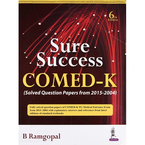 SURE SUCCESS COMED-K (SOLVED QUESTION PAPERS ...