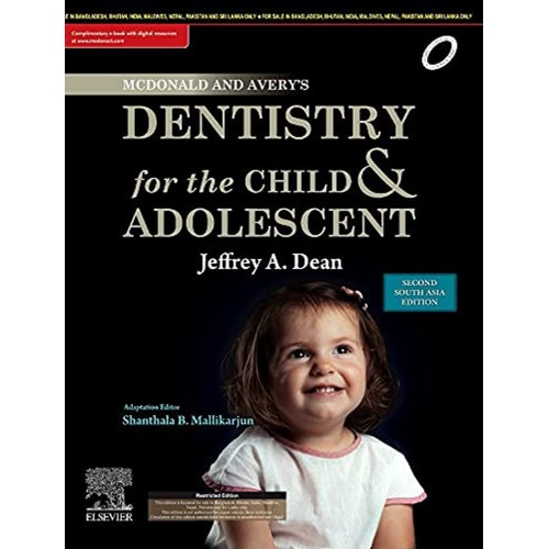 Mcdonald and Avery Dentistry for Child and Adolescent: Second South Asia Edition