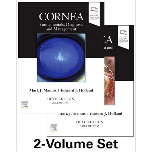 Cornea, (2 Vol) Set -5E