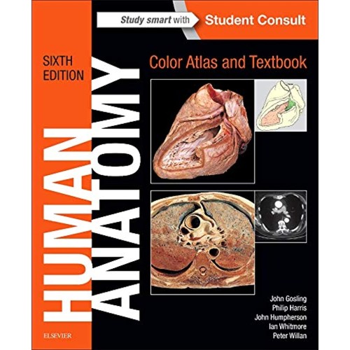 Human Anatomy, Color Atlas and Textbook - 6E