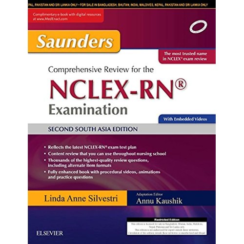 Saunders Comprehensive Review for the NCLEX-RN Examination (SAE) - 3E