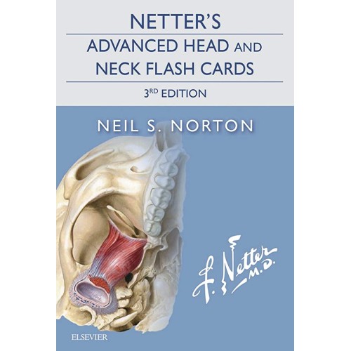 Netter's Advanced Head & Neck Flash Cards - 3E