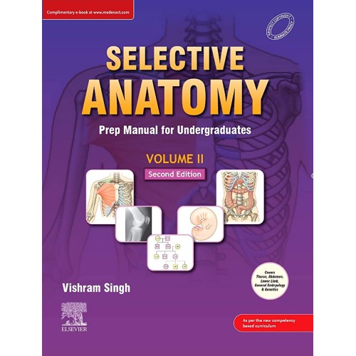 Selective Anatomy: Prep Manual for Undergraduates (Vol - 2) - 2E