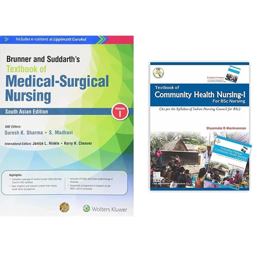 Brunner & Suddarth’s Textbook of Medical Surgical Nursing, SAE (Indian Adaptation) - 2 Vol Set